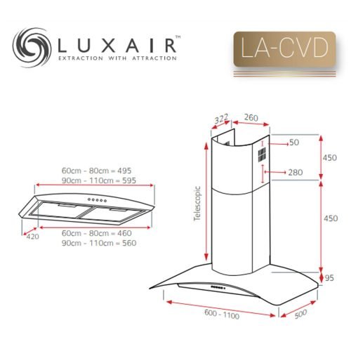 Skede Teknike LuxAir LA60-CVD-GL